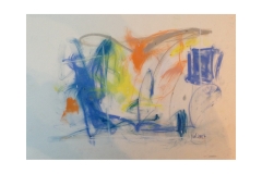 Blaue Schatten