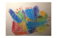 Landschaft mit See